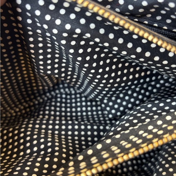 Kate Spade Astor Court “Elena” Black Quilted Leather Handbag Like New!!